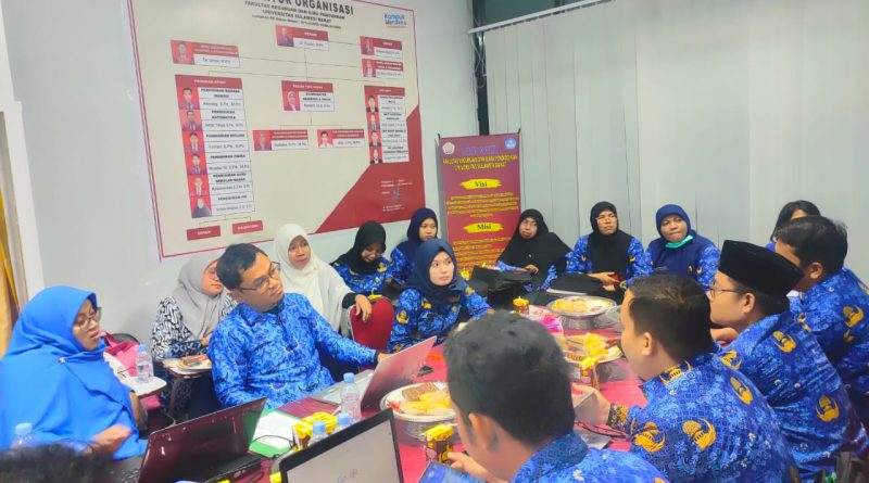 Sah! Ketuk Palu Pembagian Tugas Tim Zona Integritas FKIP Universitas Sulawesi Barat