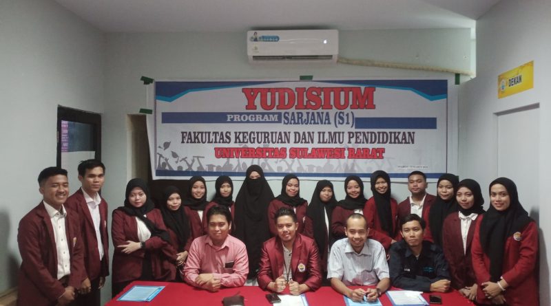 Sukses Gelar Yudisium, FKIP Yudisium sebanyak 16 Orang Mahasiswa